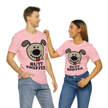 Butt Sniffer Dog Unisex Tee