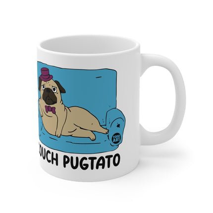 Couch Pugtato Ceramic Mug