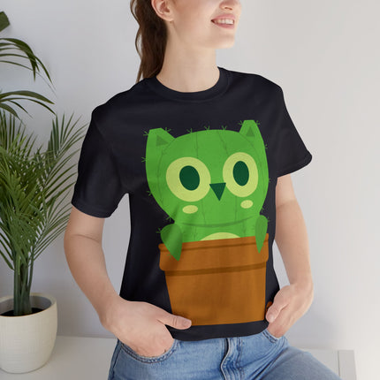 Cactimals - Owl Unisex Tee