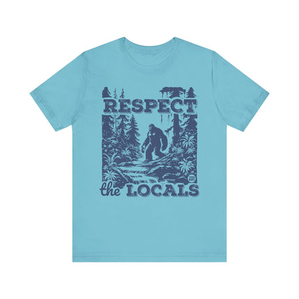 Respect Locals Bigfoot Tee