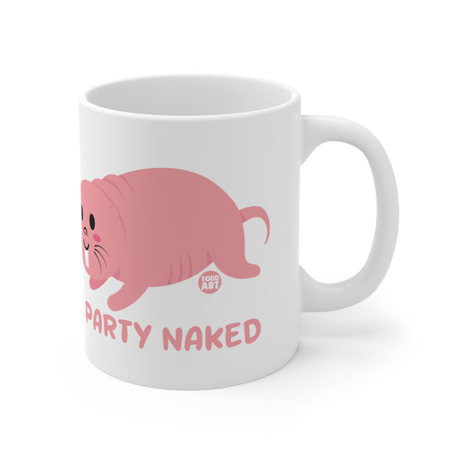 Party Naked Ceramic Mug