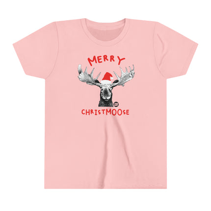 Merry Christmoose Kids Short Sleeve Tee