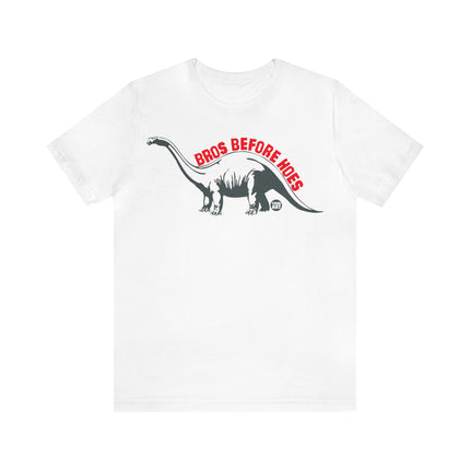 Bros Before Hoes Dinosaur Unisex Tee