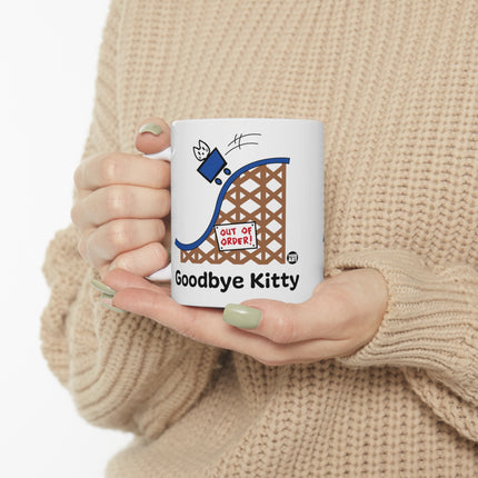 Goodbye Kitty Roller Coaster Ceramic Mug