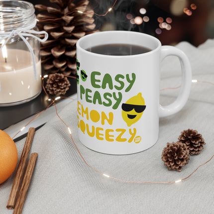 Easy Peasy Lemon Squeezy Ceramic Mug