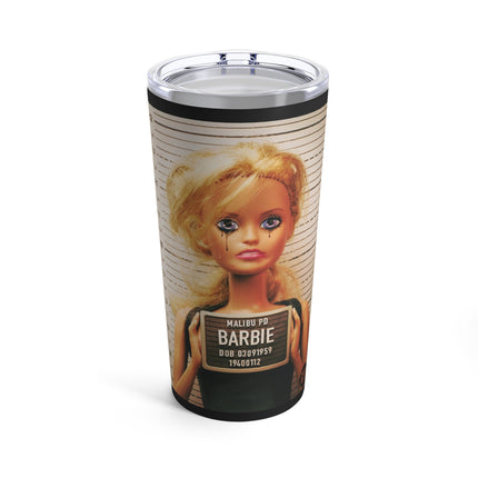 Barbie Malibu Mugshot Tumbler 20oz