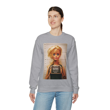 Barbie Malibu Mugshot Crewneck Sweatshirt