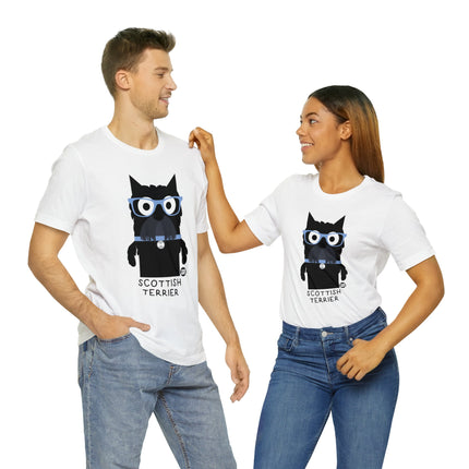 Bow Wow Meow Scottish Terrier Unisex Tee