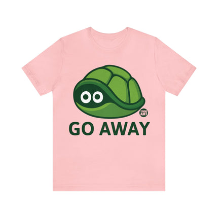 Go Away Turtle Unisex Short Sleeve Tee