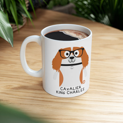 Bow Wow Meow Cavalier King Charles Ceramic Mug