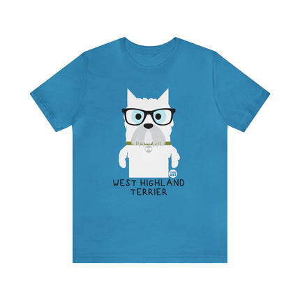 Bow Wow Meow West Highland Terrier Unisex Tee