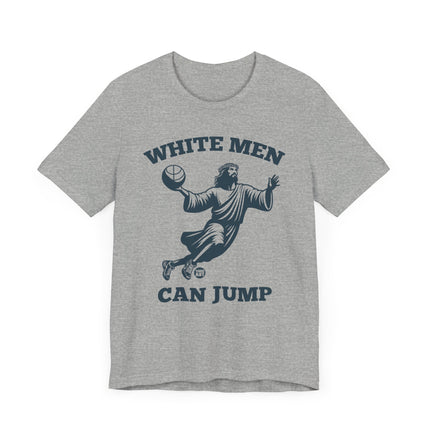 White Men Can Jump Jesus Tshirt