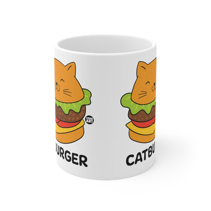 Cat Burger Ceramic Mug