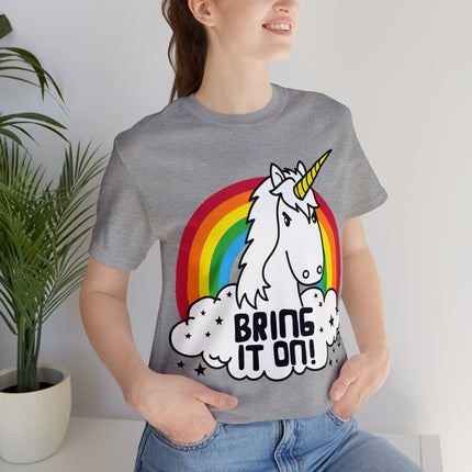 Bring It On Unicorn Unisex Tee