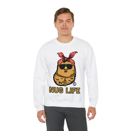 Nug Life Chicken Nugget Crewneck Sweatshirt