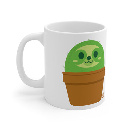 Cactimals Sloth Ceramic Mug