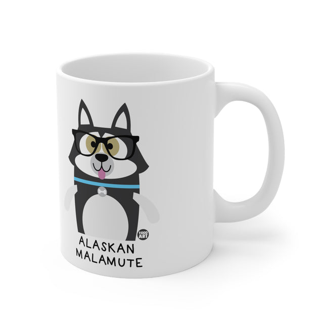 Bow Wow Meow Alaskan Malamute Ceramic Mug