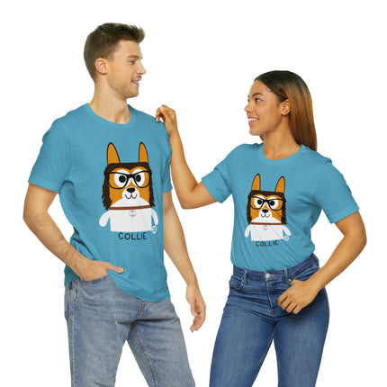 Bow Wow Meow Collie Unisex Tee