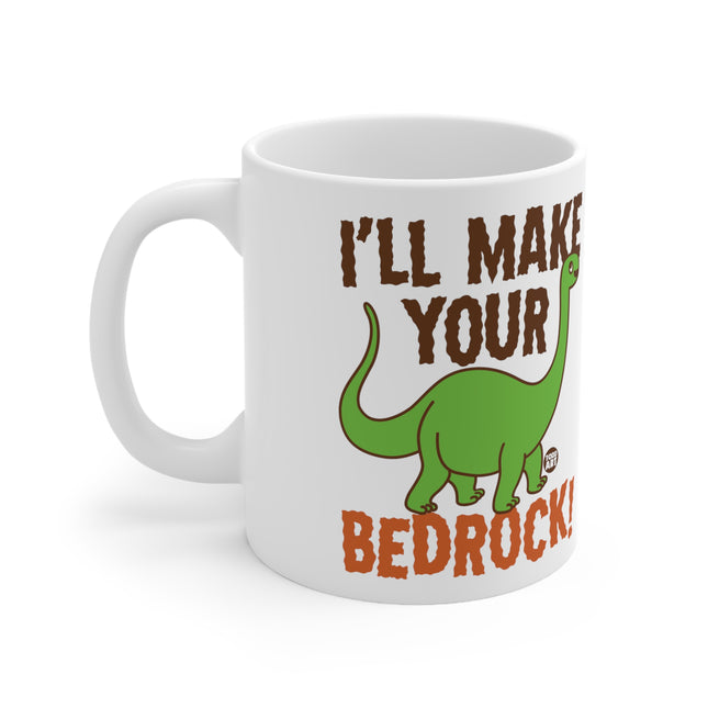 Make Bed Rock Ceramic Mug