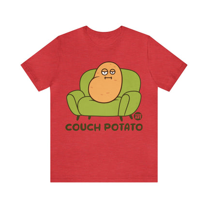 Couch Potato Unisex Short Sleeve Tee