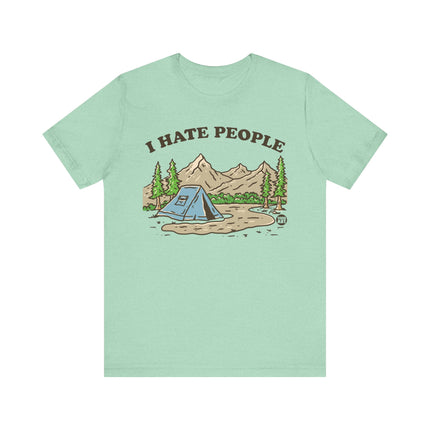 I Hate People Camping Tee