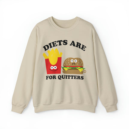 Diets Are For Quitters Crewneck Sweatshirt