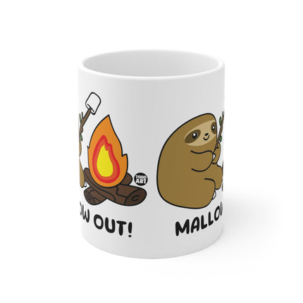 mallow Out Sloth Ceramic Mug