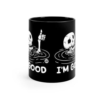 I'm Good Skeleton Mug