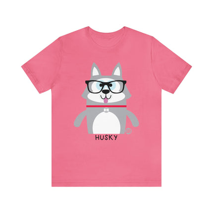 Bow Wow Meow Husky Unisex Tee