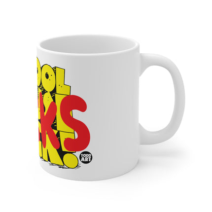 School Sucks Ceramic Mug