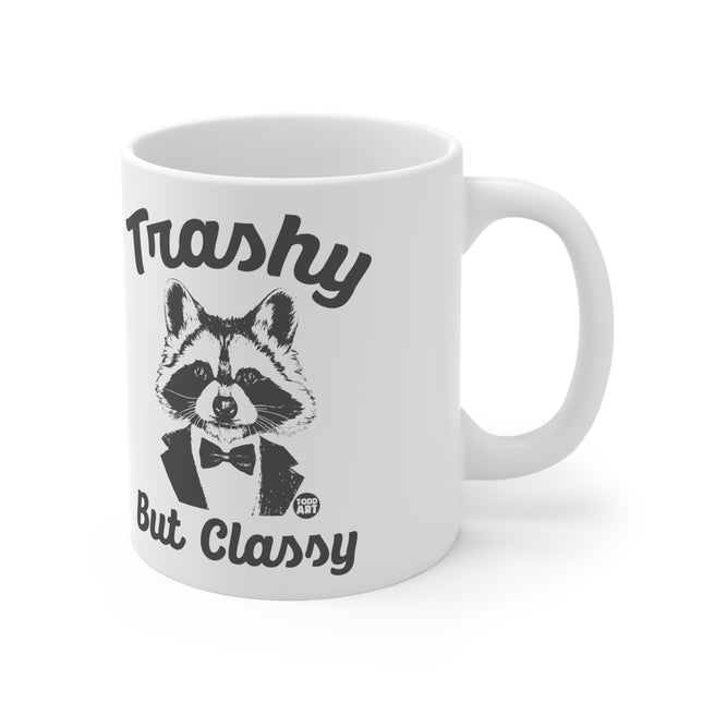 Trashy But Classy Ceramic Mug