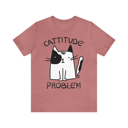 Cattitude Problem Cat Unisex Tee