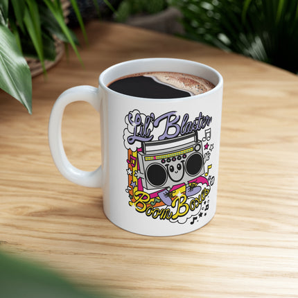 Funshine Boom Box Ceramic Mug
