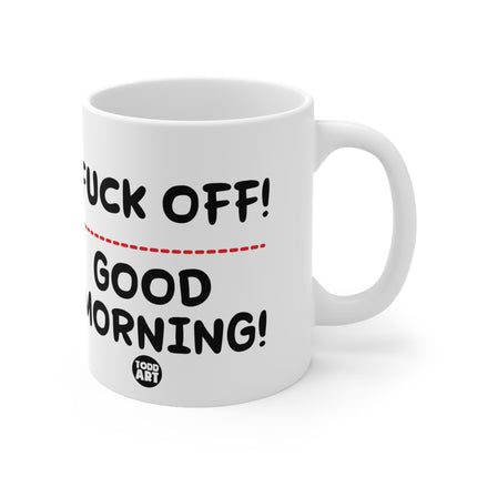 Fuck Odd Good Morning Ceramic Mug