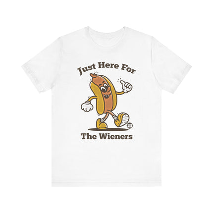 Just Here For Wieners Tee