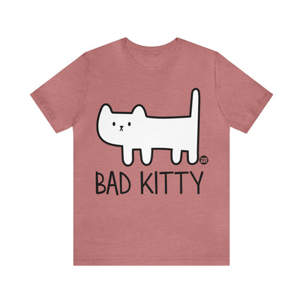 Bad Kitty Cute Cat Unisex Tee