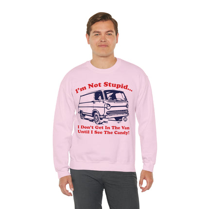 Not Stupid Candy First Candy Van Crewneck Sweatshirt