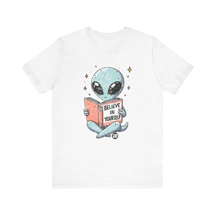 Believe in Yourself Cute Alien Tee