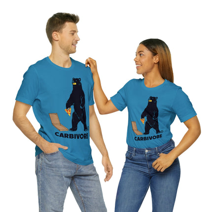 Carbivore Pizza Bear Unisex Tee