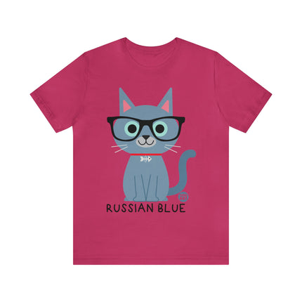 Bow Wow Meow Russian Blue Unisex Tee