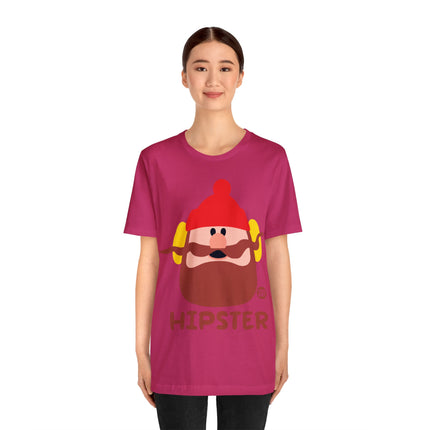 Hipster Lumberjack Unisex Tee
