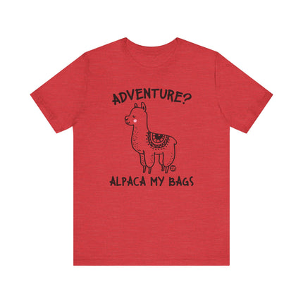 Adventure Alpaca My Bags Tee