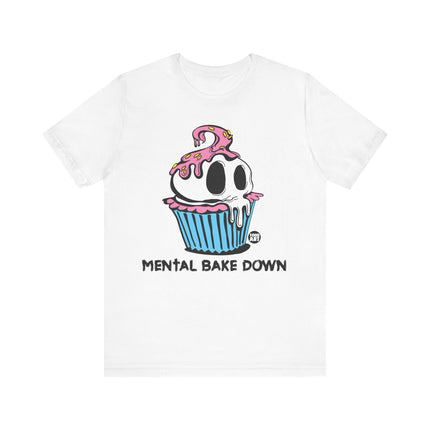 Mental Bake Down Cupcake Tee, Funny Mental Bake Down Cupcake Tshirt