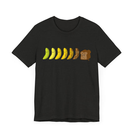 Cute "THE LIFE OF A BANANA" Tee Shirt