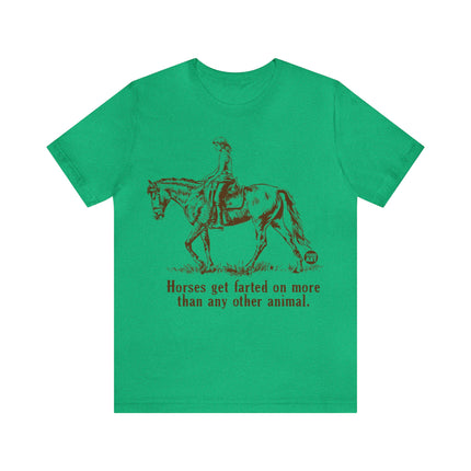 Horses Farted On Unisex Short Sleeve Tee