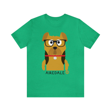 Bow Wow Meow Airedale Unisex Tee