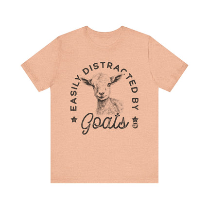 Easily Distracted by Goats Tshirt