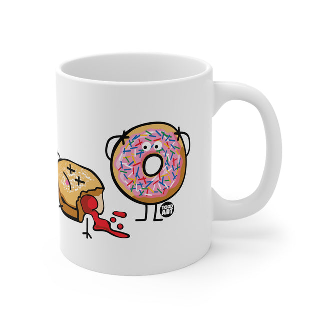Dead Jelly Donut Ceramic Mug