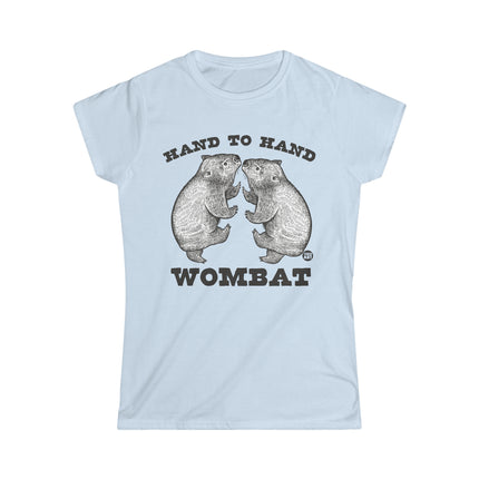 Hand to Hand Wombat Women's Softstyle Tee