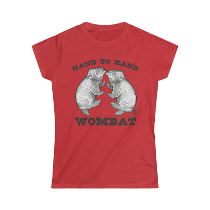 Hand to Hand Wombat Women's Softstyle Tee